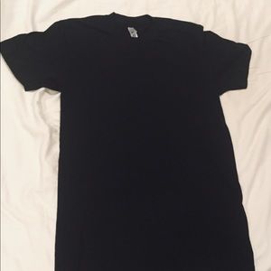 Black American Apparel 50/50 shirt small